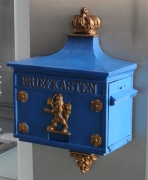 Briefkasten, Stadtbriefkasten, Hessen (Großherzoglich Hessische Post)