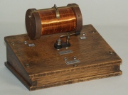 Detektorradioempfänger mit Steckspule, um 1923